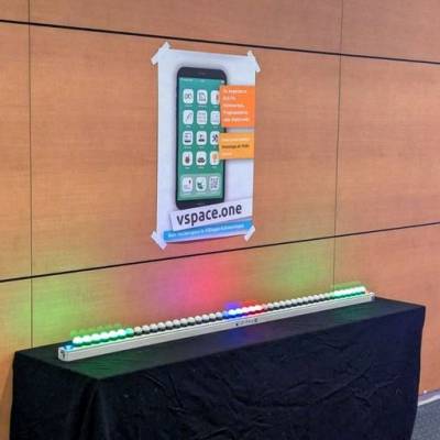 1D-Pong beim 38C3