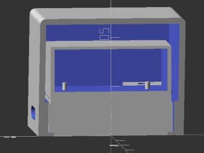 3D-Modell vom Gehäuse 3D-Modell vom Gehäuse
